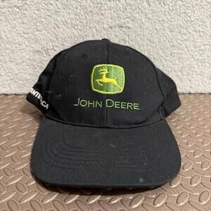John Deere Adjustable Strapback Tractor Cap Men's